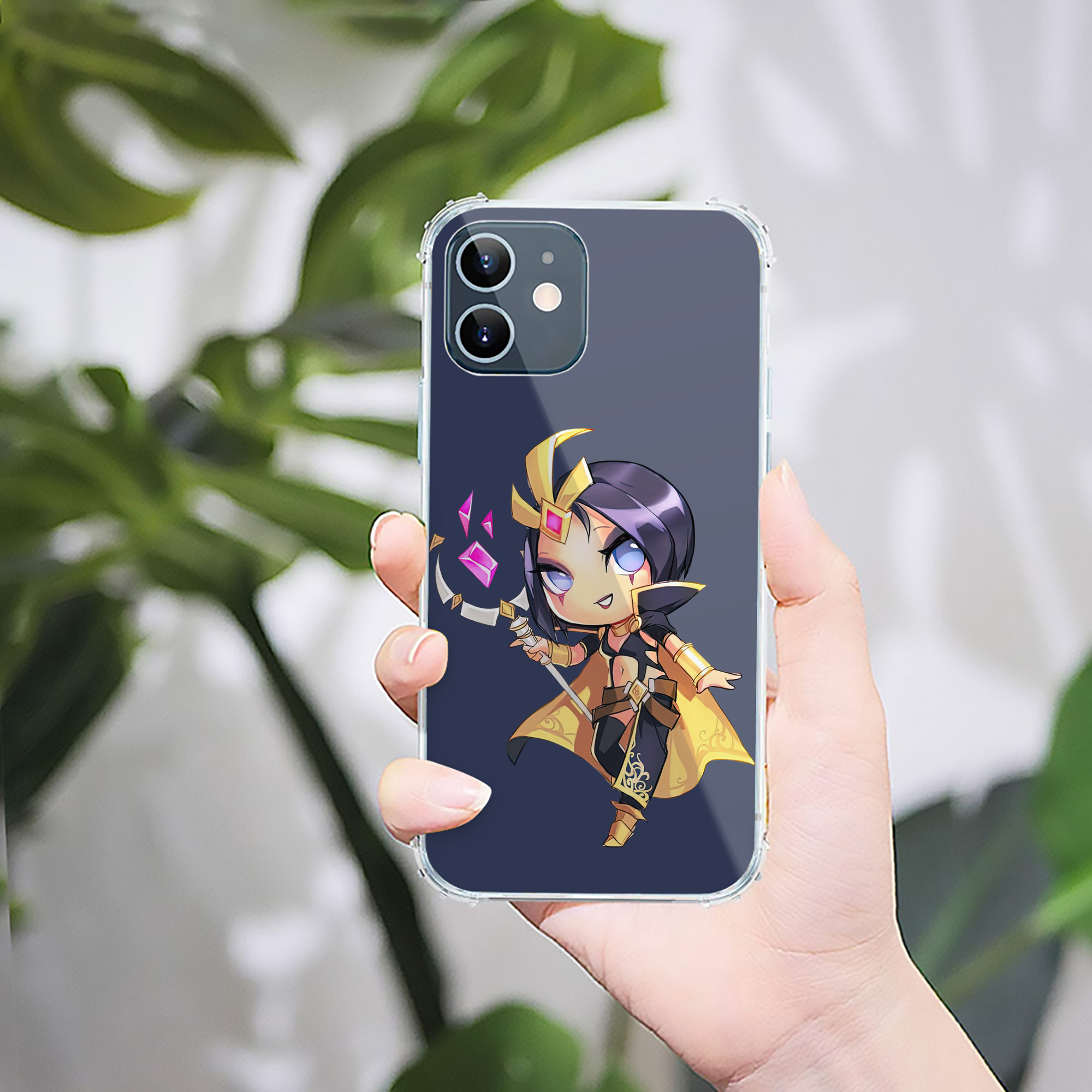 （画像用） リーグ・オブ・レジェンド League of Legends LOL 【iPhone 12シリーズ対応】透明スマホケース（クリアソフトケース）